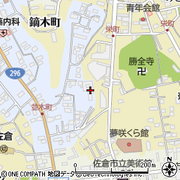 ＳＳＳ佐倉クラブ周辺の地図