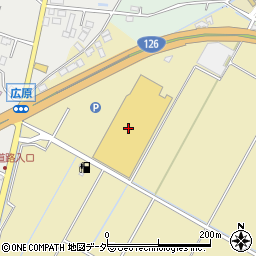 カインズホームスーパーセンター　旭飯岡店周辺の地図