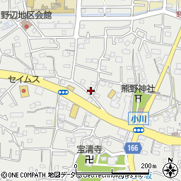 東京都あきる野市小川629周辺の地図