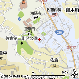 千葉県佐倉市並木町141周辺の地図