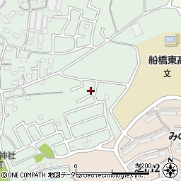 千葉県船橋市高根町698-10周辺の地図