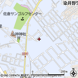 千葉県佐倉市生谷1569-28周辺の地図