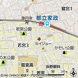 東京ファミリークラブ周辺の地図