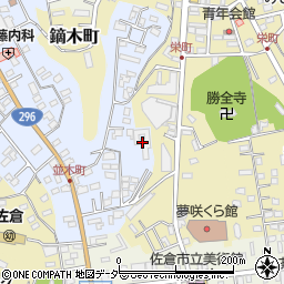 千葉県佐倉市並木町224周辺の地図