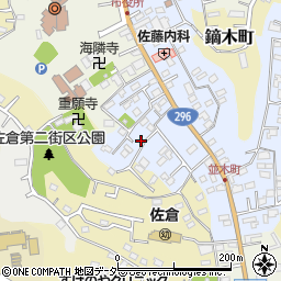 千葉県佐倉市並木町132-5周辺の地図