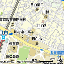 川村小学校周辺の地図