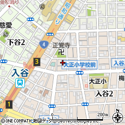 ジャパンケア台東周辺の地図