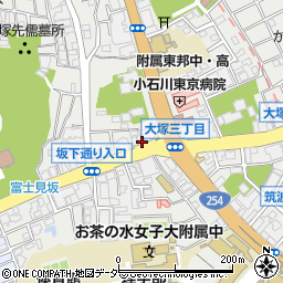 東京都文京区大塚5丁目1周辺の地図