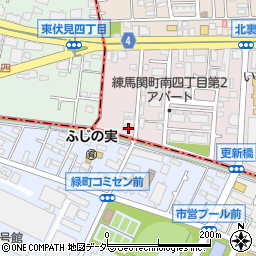 東京都練馬区関町南4丁目26-30周辺の地図