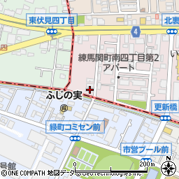 東京都練馬区関町南4丁目26-30周辺の地図