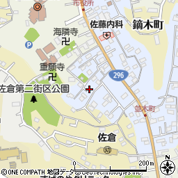 千葉県佐倉市並木町132-3周辺の地図