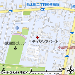 小平市立　鈴木公民館周辺の地図