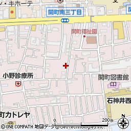 東京都練馬区関町南3丁目30-35周辺の地図