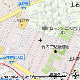 東京都練馬区関町南1丁目6-25周辺の地図