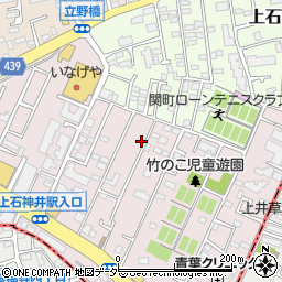 東京都練馬区関町南1丁目6-25周辺の地図