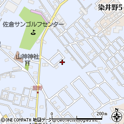 千葉県佐倉市生谷1569-27周辺の地図