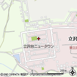 立沢台・自治会周辺の地図