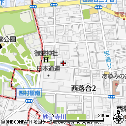 スパシエ新宿哲学堂公園周辺の地図