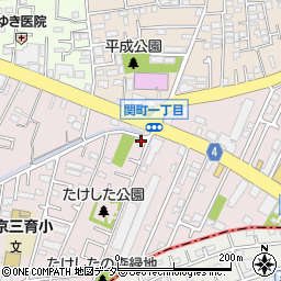 東京都練馬区関町南2丁目7-27周辺の地図