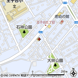 ビッグボーイ佐倉王子台店周辺の地図