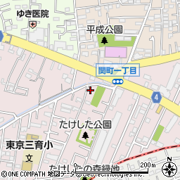 東京都練馬区関町南2丁目7-23周辺の地図