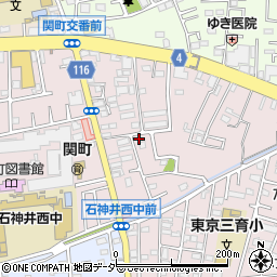 東京都練馬区関町南3丁目7-17周辺の地図