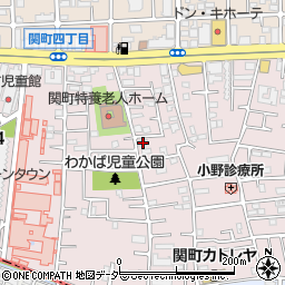 東京都練馬区関町南4丁目7-9周辺の地図