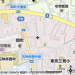 東京都練馬区関町南3丁目7-18周辺の地図