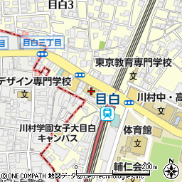 東京都豊島区目白3丁目4-13周辺の地図