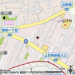 東京都練馬区関町南1丁目11-8周辺の地図