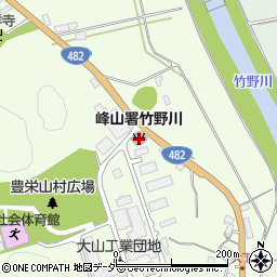 峰山消防署竹野川分遣所周辺の地図