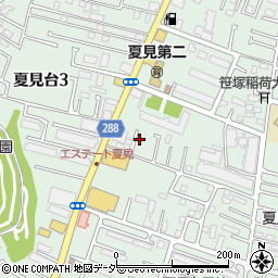 千葉県船橋市夏見台2丁目4-5周辺の地図
