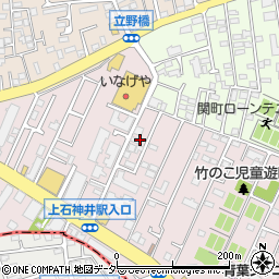 東京都練馬区関町南1丁目8周辺の地図