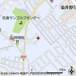 千葉県佐倉市生谷1569-34周辺の地図