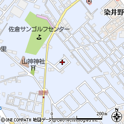 千葉県佐倉市生谷1569周辺の地図