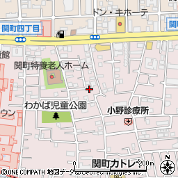 東京都練馬区関町南4丁目7周辺の地図