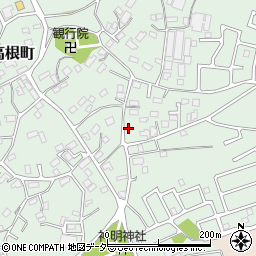千葉県船橋市高根町1190-1周辺の地図