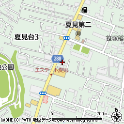 千葉県船橋市夏見台2丁目4-18周辺の地図