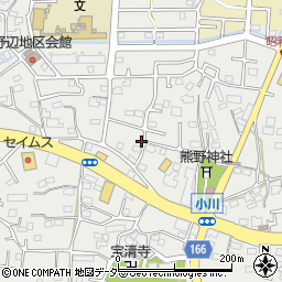 東京都あきる野市小川652周辺の地図