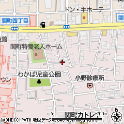 東京都練馬区関町南4丁目7-14周辺の地図