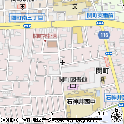東京都練馬区関町南3丁目14-4周辺の地図