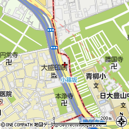 東京都豊島区雑司が谷1丁目53周辺の地図