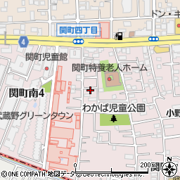 東京都練馬区関町南4丁目10周辺の地図