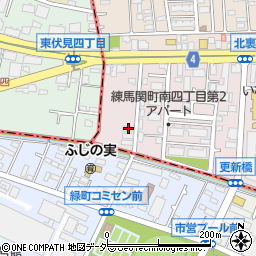 東京都練馬区関町南4丁目26-28周辺の地図