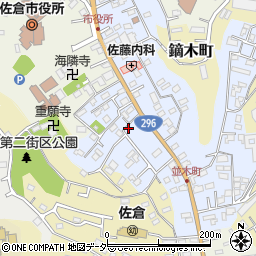 千葉県佐倉市並木町27周辺の地図