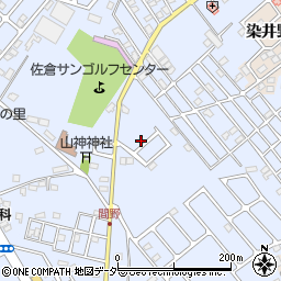 千葉県佐倉市生谷1569-20周辺の地図