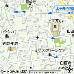 グリーンマート新小岩西店周辺の地図