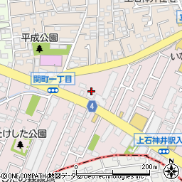 東京都練馬区関町南1丁目12周辺の地図