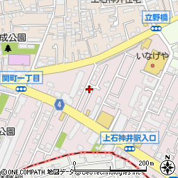 東京都練馬区関町南1丁目11-9周辺の地図