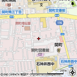 東京都練馬区関町南3丁目14-26周辺の地図